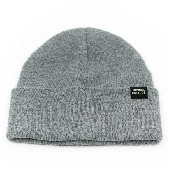 Bonnet RIDING CULTURE TEXT – Gris Ref : RID0047 / RC900815