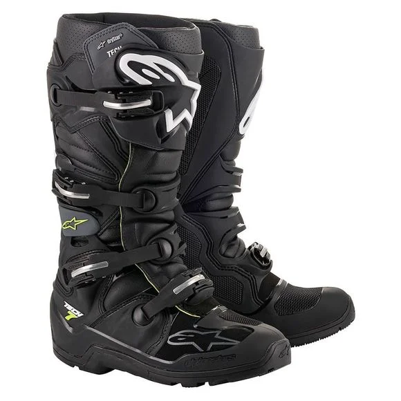 Botte enduro Alpinestars TECH 7 – DRYSTAR 2025 – Noir / Gris Ref : AP11736
