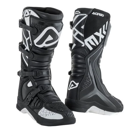 Bottes cross Acerbis X-TEAM BLACK WHITE 2023 – Noir / Blanc Ref : AE2326