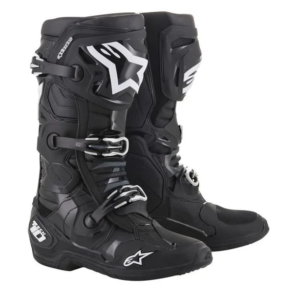 Bottes cross Alpinestars TECH 10 BLACK 2023 – Noir Ref : AP11476
