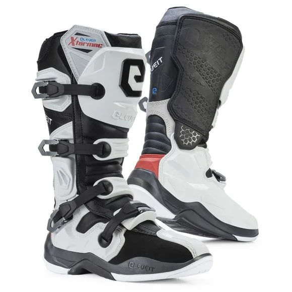 Bottes cross Eleveit X-TARMAC 2025 – Blanc / Noir Ref : ELE0011