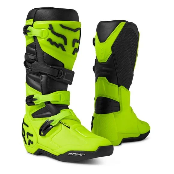 Bottes cross Fox COMP 2025 – Jaune / Noir Ref : FX3729-C51274