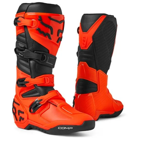 Bottes cross Fox COMP 2025 – Orange / Noir Ref : FX3729-C51306