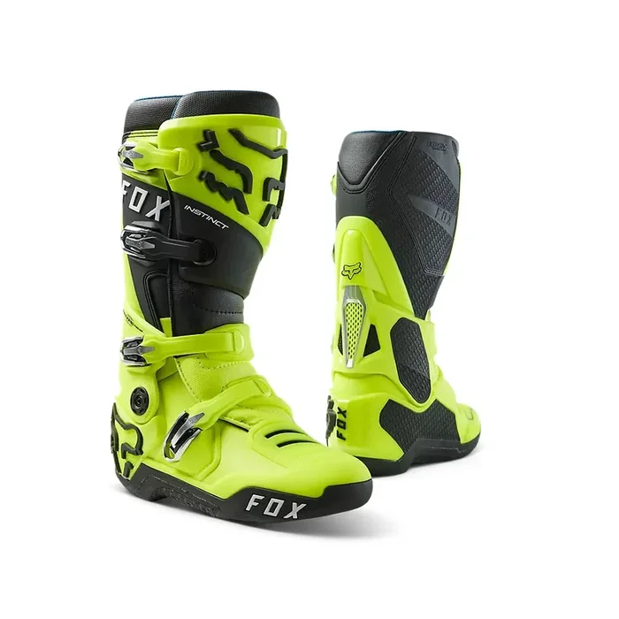Bottes cross Fox Instinct Jaune