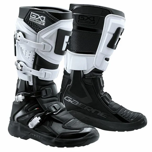 Bottes cross Gaerne GX1 EVO BLACK/WHITE 2025 – Noir / Noir Ref : GA0161