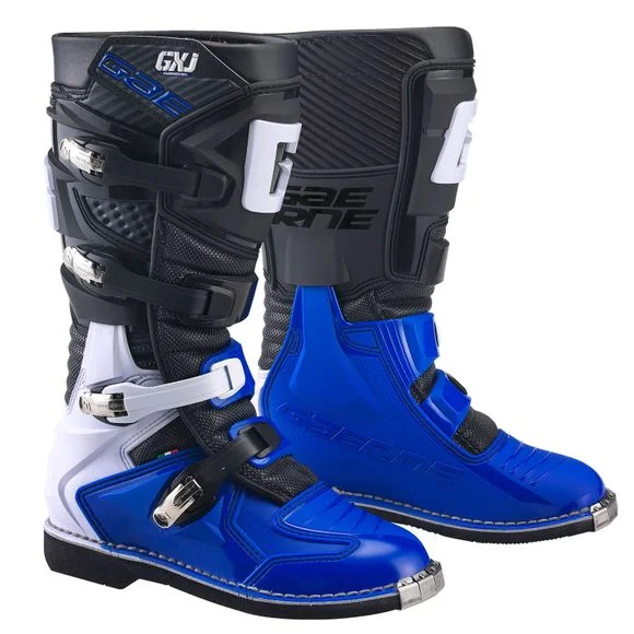 Bottes cross Gaerne GXJ BLACK/BLUE JUNIOR – Noir Ref : GA0165