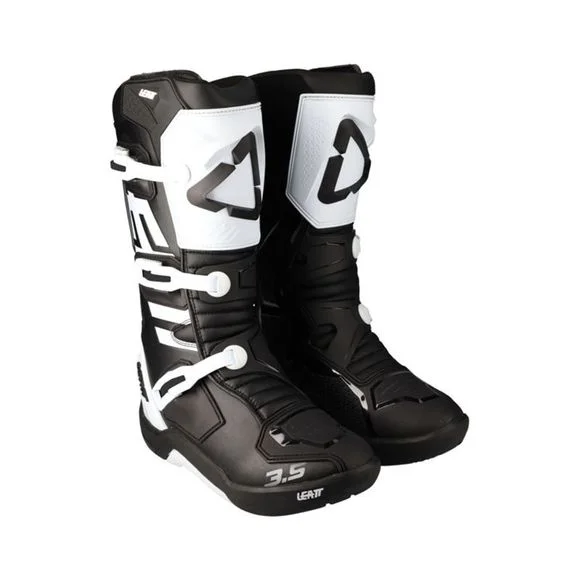 Bottes cross Leatt 3.5 JUNIOR – Noir / Blanc Ref : LB0781