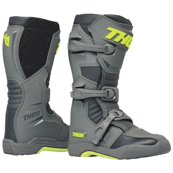 Bottes cross Thor BLITZ XR 2025 – Gris / Orange Ref : TO3098