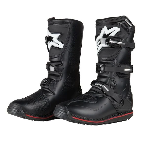 Bottes trial Alpinestars TECH-T BLACK RED 2025 – Noir / Rouge Ref : AP10687