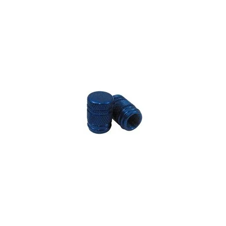 Bouchon de valve alu bleu