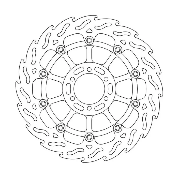 BRAKE DISC FLAME FLOAT FT L