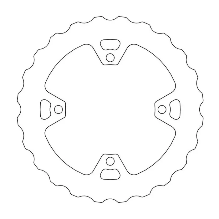 BRAKE DISC NITRO MUD REAR