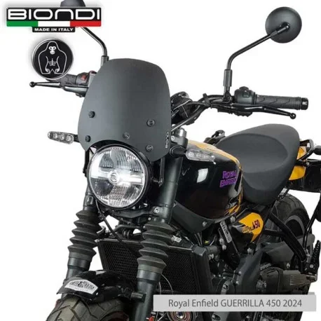 BULLE BIONDI SPORT NOIR ROYAL ENFIELD GUERRILLA 450 2024+
