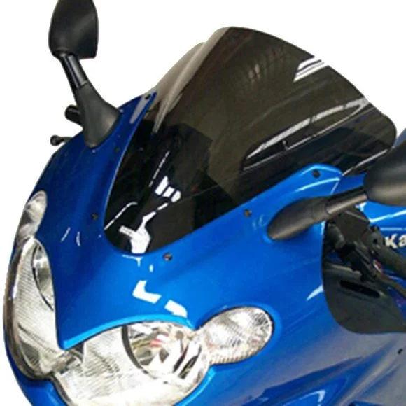Bulle Bullster Double courbure Bleu clairKAWASAKI 1200 ZZR 1200 (ZX1200C) – 2002 – 2005Ref : BK074DCBC