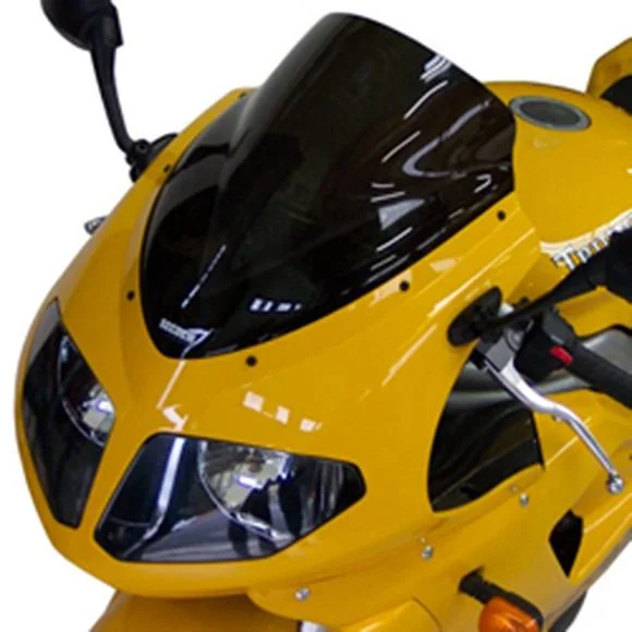 Bulle Bullster Double courbure Fumé clairTRIUMPH 955 DAYTONA 955I – 2004 – 2006Ref : BT018DCFC