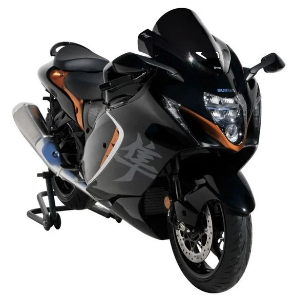 Bulle Ermax Aeromax – NoirSUZUKI 1300 GSX 1300 HAYABUSA R ABS – 2021 – 2025Ref : EM2017