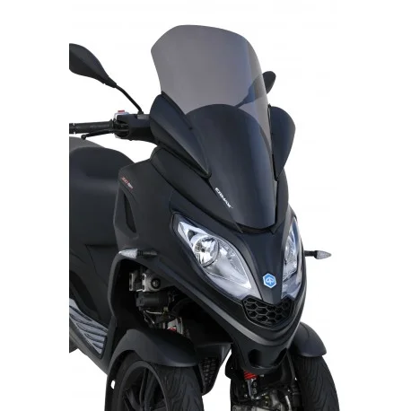 bulle ERMAX TOURING PIAGGIO MP3 300 HPE MP3 350 MP3 400 MP3 500 HPE SPORT avec protections de mains