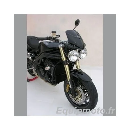 bulle ERMAX TRIUMPH 1050 SPEED TRIPLE 2005-2010 pour tete de fourche origine
