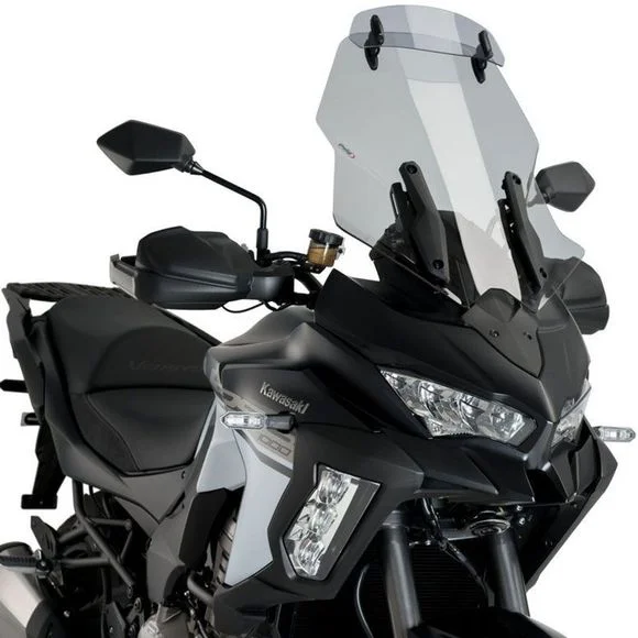 Bulle Puig Touring avec visière – Gris Ref : 3731H