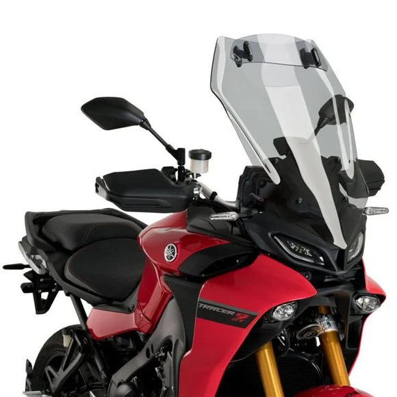 Bulle Puig Touring avec visière – Gris Ref : 3755H