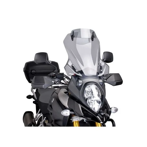Bulle Puig Touring avec visière – Gris Ref : 7230H