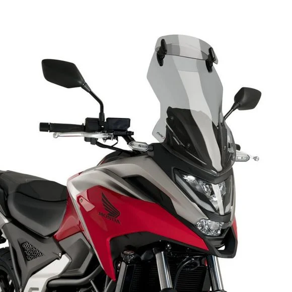 Bulle Puig Touring avec visière – GrisHONDA 750 NC 750 X DCT ABS (RC90) – 2021 – 2024Ref : 20753H