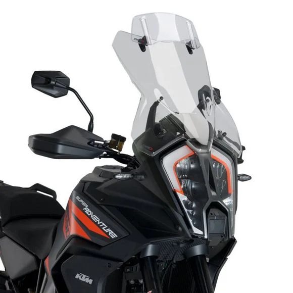 Bulle Puig Touring Plus avec visière – Gris Ref : 20817H