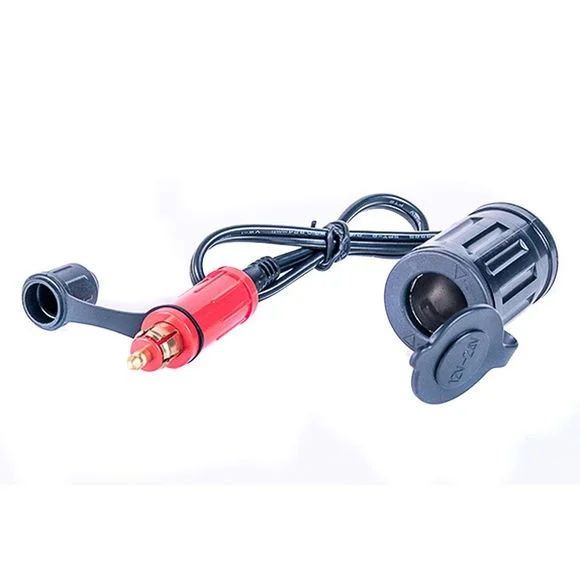 Câble chargeur de batterie Tecmate O-16 DIN FEMELLE ALUME CIGARE Universel Ref : TC0013 / SAE86