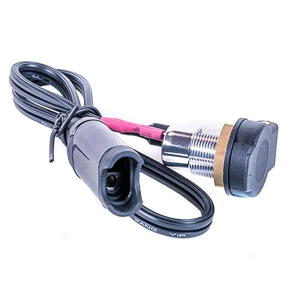 Câble chargeur de batterie Tecmate O-18 POUR CHASSIS PRISE DIN FEMELLE ETANCHE A RESSORT Universel Ref : TC0014 / SAE88