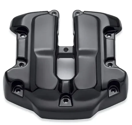 Cache-culbuteur supérieur noir brillant Harley-Davidson Milwaukee-Eight 25700520