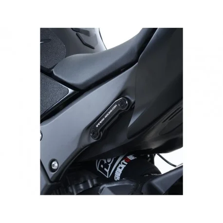 Cache-orifice R&G RACING pour repose-pied arriere-gauche Kawasaki ZX10R ZX-10RR