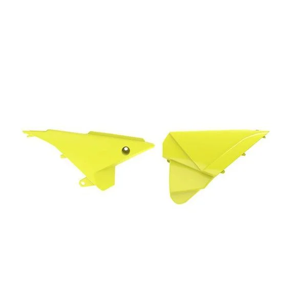 Caches de boite à air Polisport COULEUR JAUNE FLUO Ref : 783454FY / 1073408
