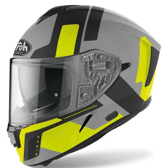 Casque Airoh SPARK – SHOGUN – MATT – Jaune / Noir Ref : AR1202