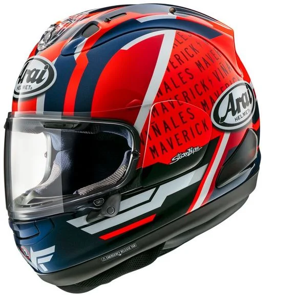 Casque Arai RX-7V EVO – MAVERICK 2023 – Blanc Ref : AI0566