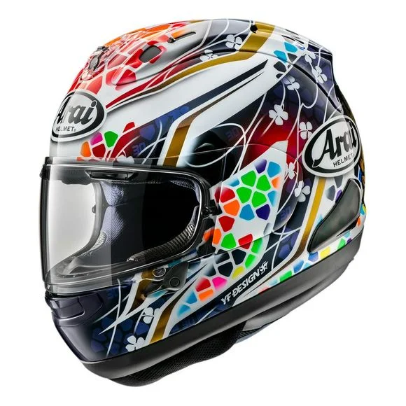 Casque Arai RX-7V EVO – NAKAGAMI GP2 – Noir Ref : AI0511