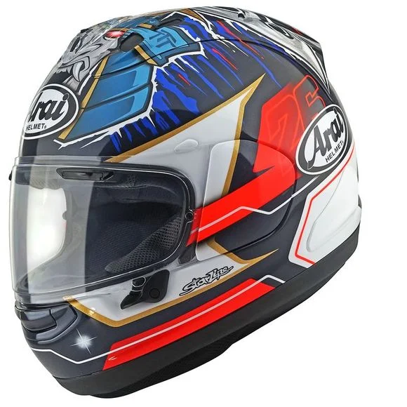 Casque Arai RX-7V EVO – PEDROSA SHOGUN – Blanc Ref : AI0588