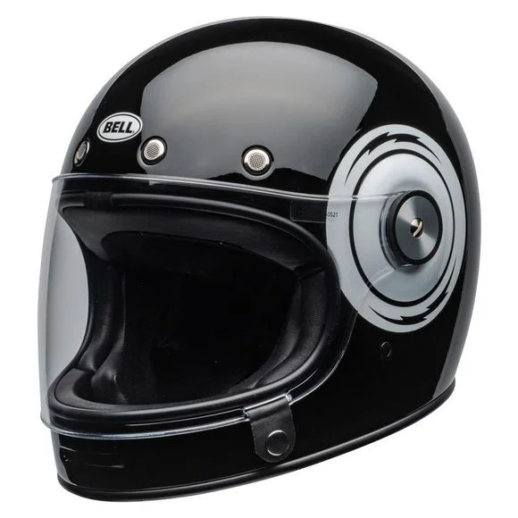 Casque Bell BULLITT DLX – BOLT – Noir / Blanc Ref : EL0418