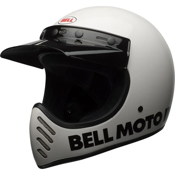 Casque Bell MOTO-3 – CLASSIC – Blanc Ref : EL0628