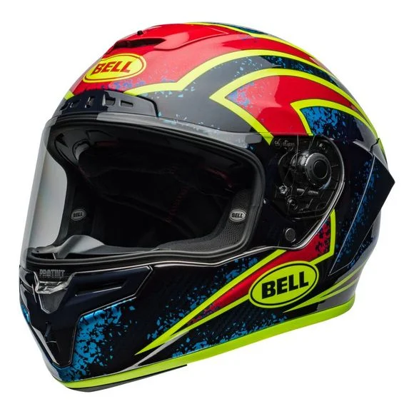 Casque Bell RACE STAR DLX FLEX – XENON – Bleu Ref : EL0696