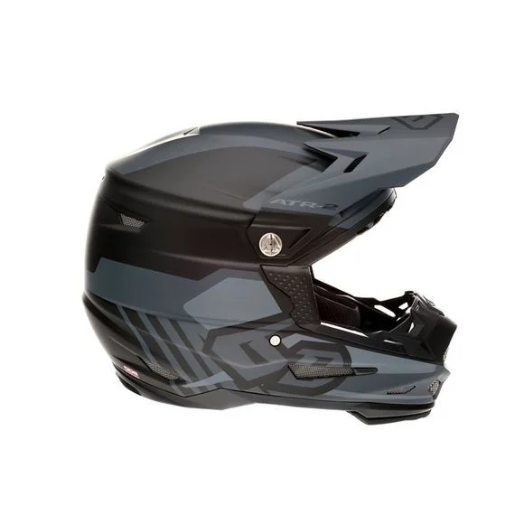 Casque cross 6D Helmets ATR-2 TARGET 2023 – Blanc / Noir Ref : DH0017