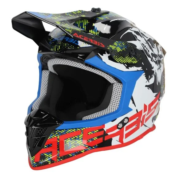 Casque cross Acerbis LINEAR 22.06 2024 – Blanc / Noir Ref : AE5314