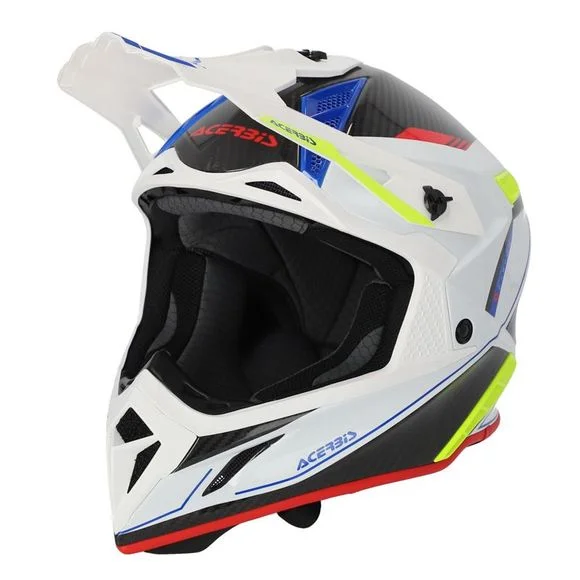 Casque cross Acerbis STEEL CARBON ECE 2206 2023 – Noir / Jaune Ref : AE3609