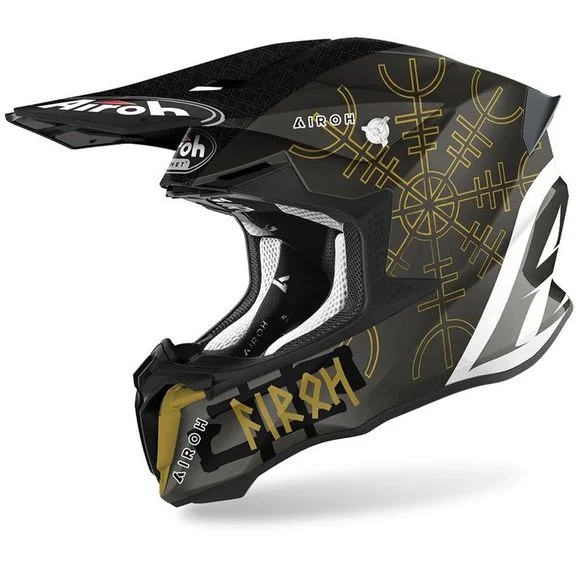 Casque cross Airoh TWIST 2.0 – SWORD – GLOSS/MATT 2023 – Noir Ref : AR1164