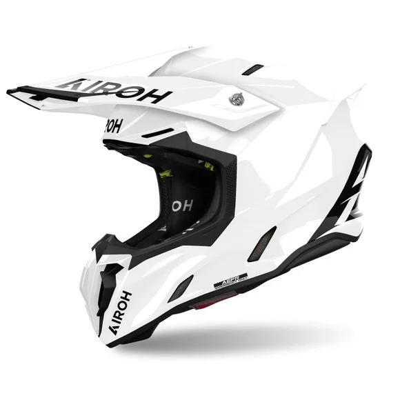 Casque cross Airoh TWIST 3 – COLOR 2024 – Noir / Blanc Ref : AR1377