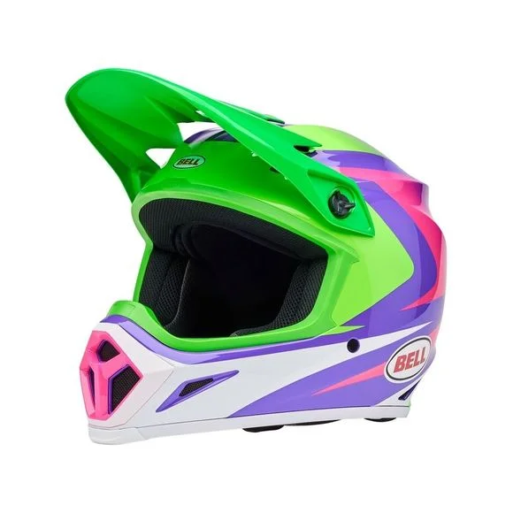 Casque cross Bell MX-9 MIPS JACKAL 2025 – Vert Ref : EL0742