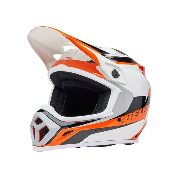 Casque cross Bell MX-9 MIPS RIFT 2025 – Orange Ref : EL0739