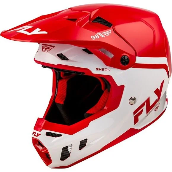 Casque cross Fly FORMULA CC – OBJECTIVE 2025 – Noir / Rouge Ref : FL1511