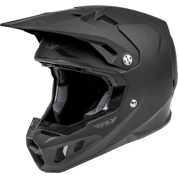 Casque cross Fly FORMULA CC – SOLID 2025 – Noir Ref : FL1513