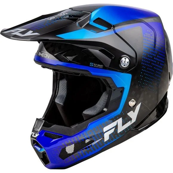 Casque cross Fly FORMULA S – PROTOCOL 2025 – Bleu / Bleu Ref : FL1505