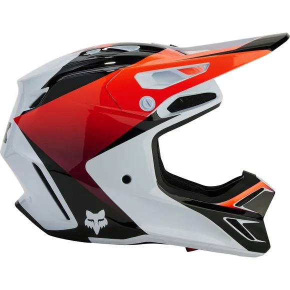 Casque cross Fox V3 – SOLID – YOUTH – Blanc Ref : FX4129